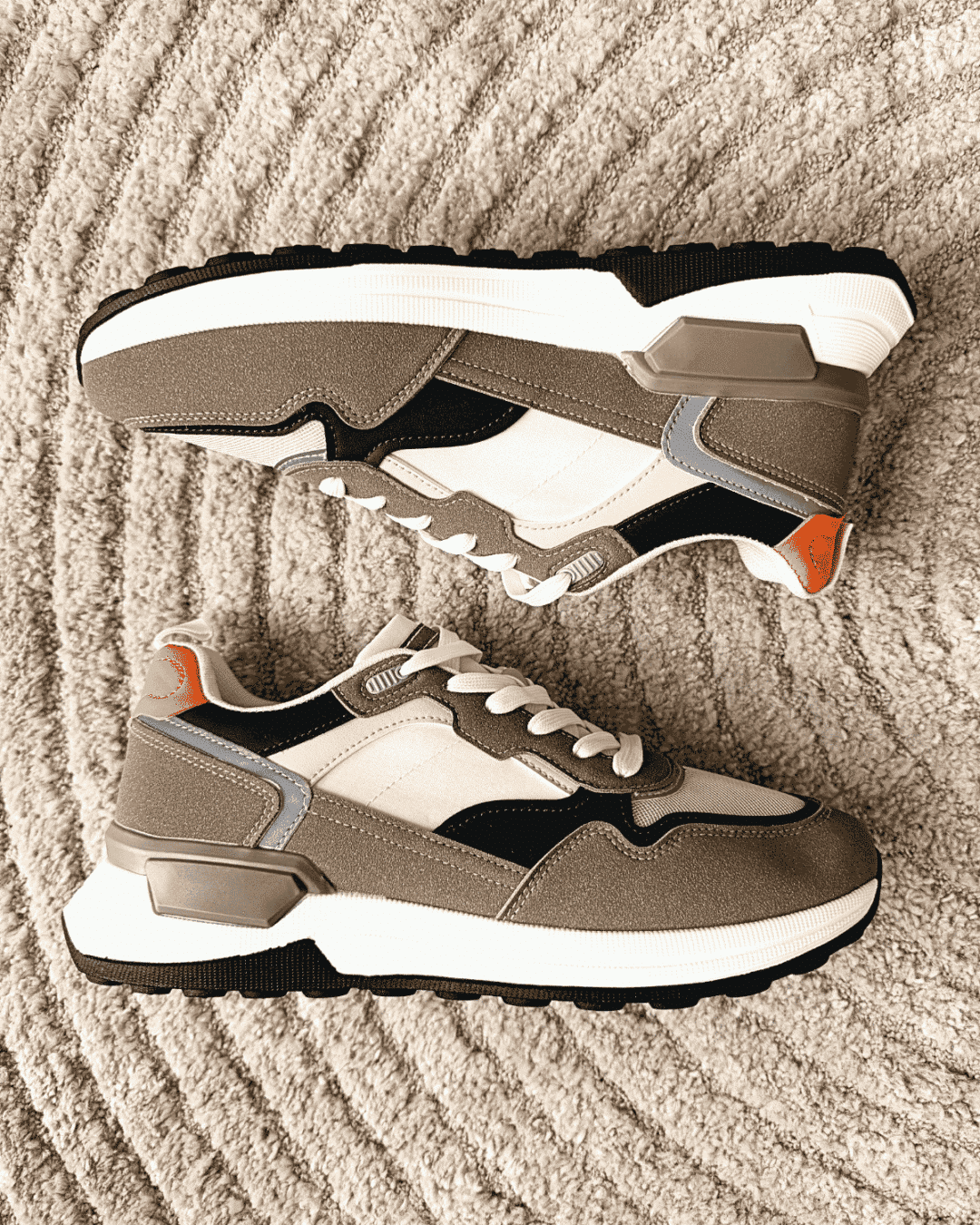 MALIK – Baskets homme multicolores semelle épaisse