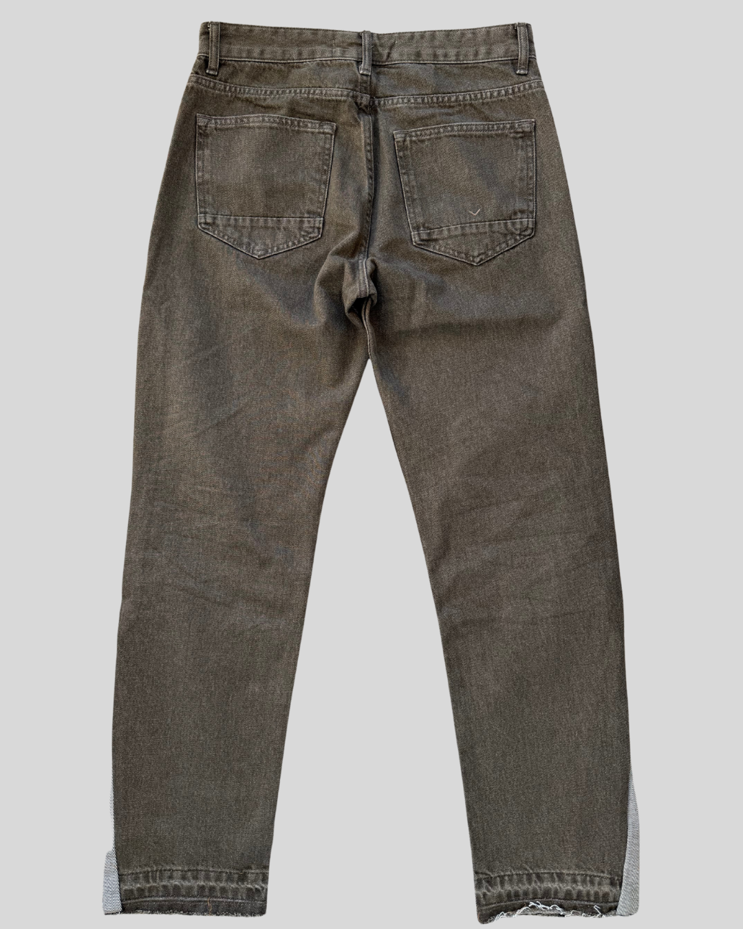 ARVID – Jean marron homme (triangle beige) – Image 5