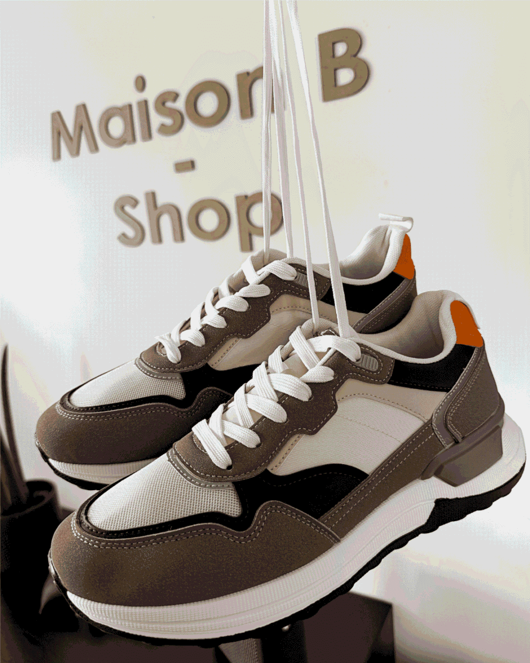 MALIK – Baskets homme multicolores semelle épaisse